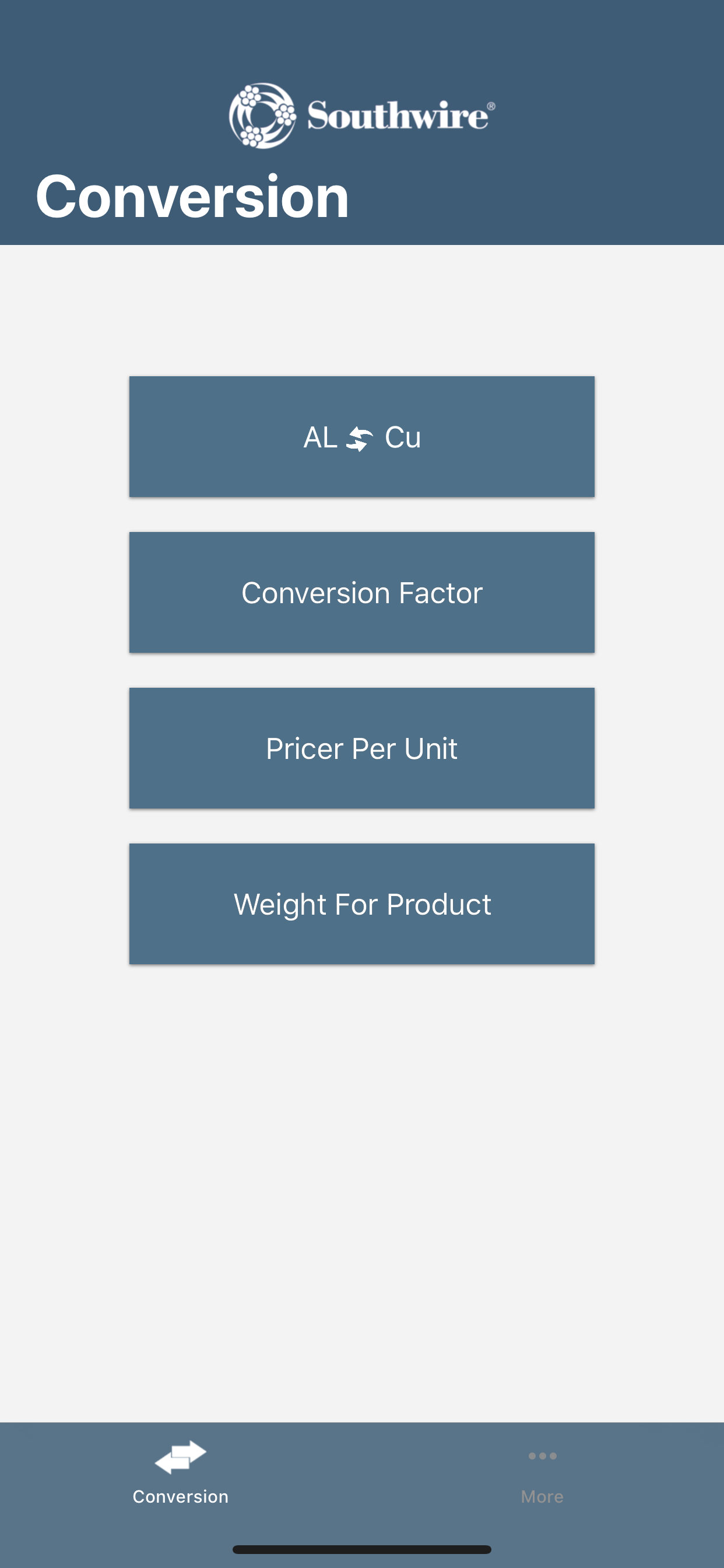 Southwire® Conversion Calc