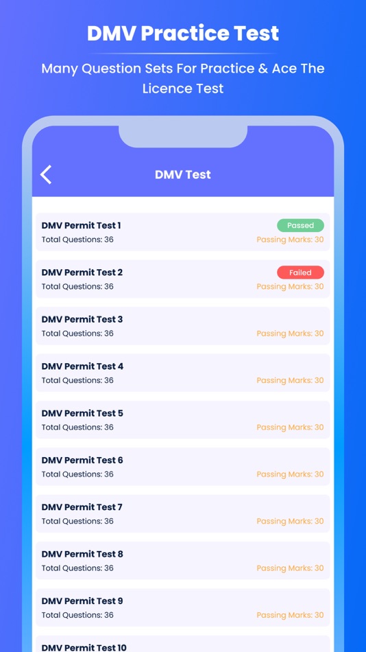 #2. DMV Practice Test (iOS) 由: Ankur Dhameliya