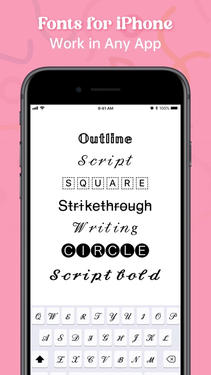 Fonts, Color Widget for iPhone
