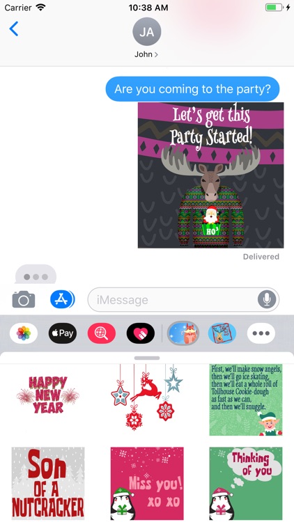 Winter Celebration Stickers screenshot-5