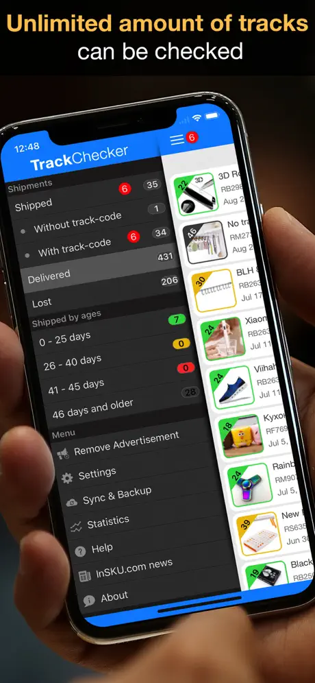 TrackChecker - Package Tracker