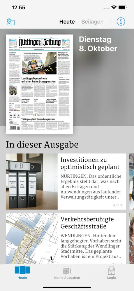 Nürtinger Zeitung digital