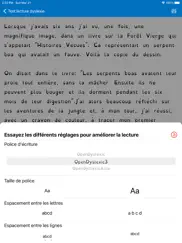 lecture de texte test dyslexie iPad Captures Décran 2
