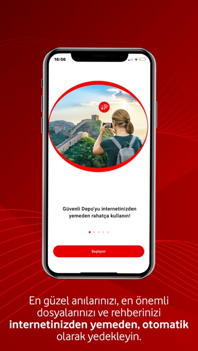 Vodafone Güvenli Depo Screenshot