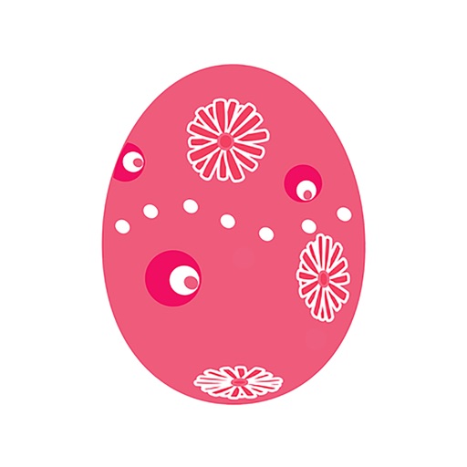 Sticker Easter festival icon