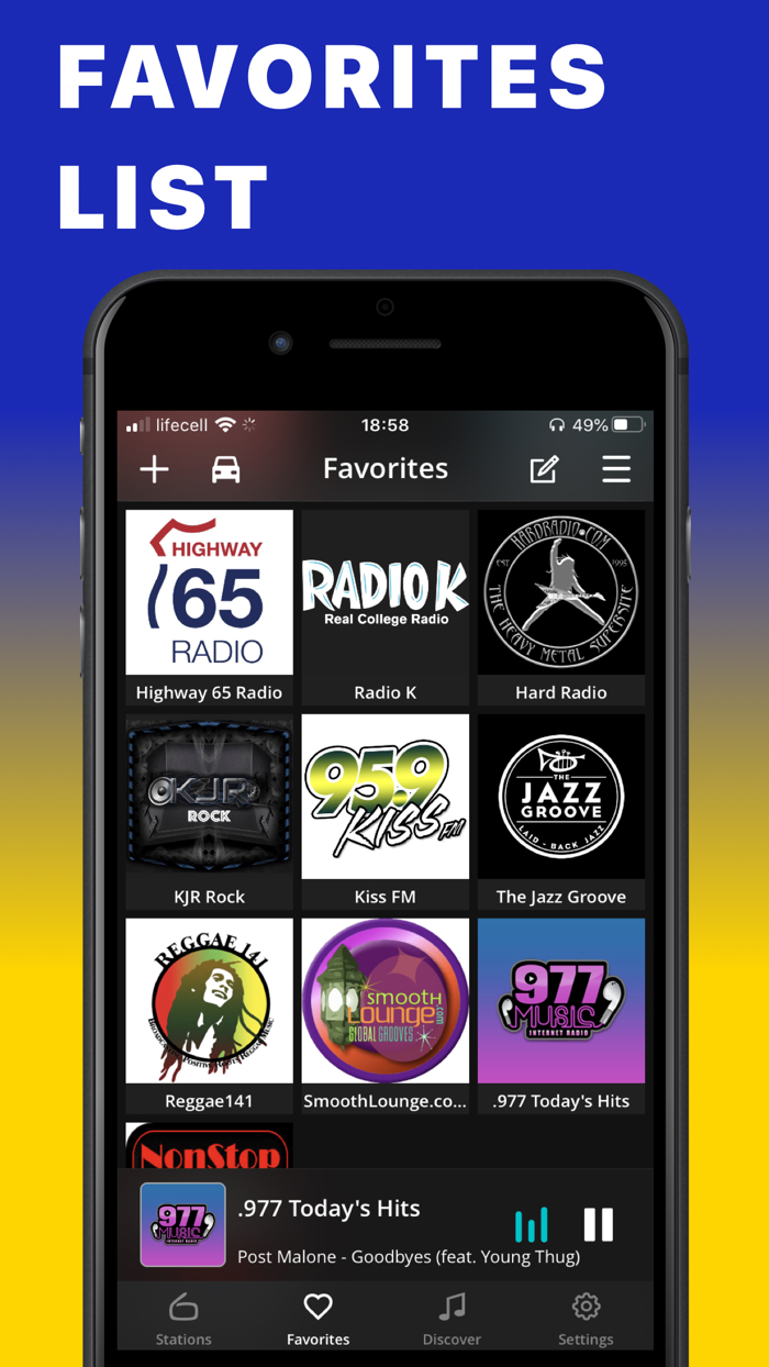 FM Radio Tuner live Player app