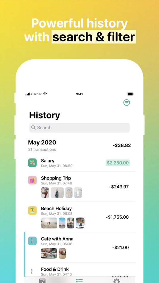 #4. Fin - Budget Tracker (iOS) 由: Thomas Brandstaetter