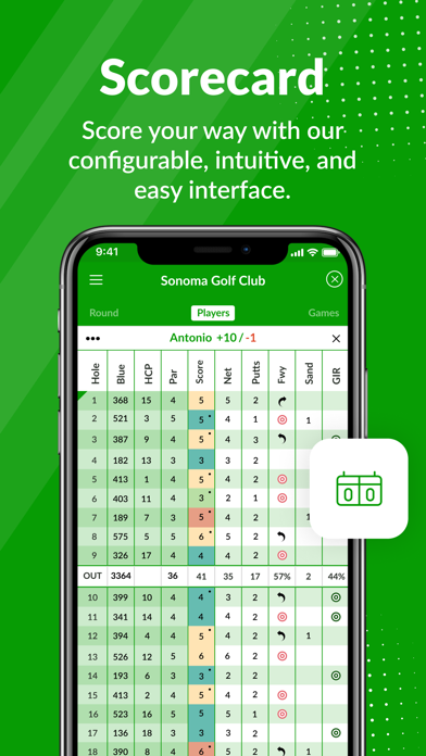 BEEZER GOLF - Golf Scorecard Screenshot