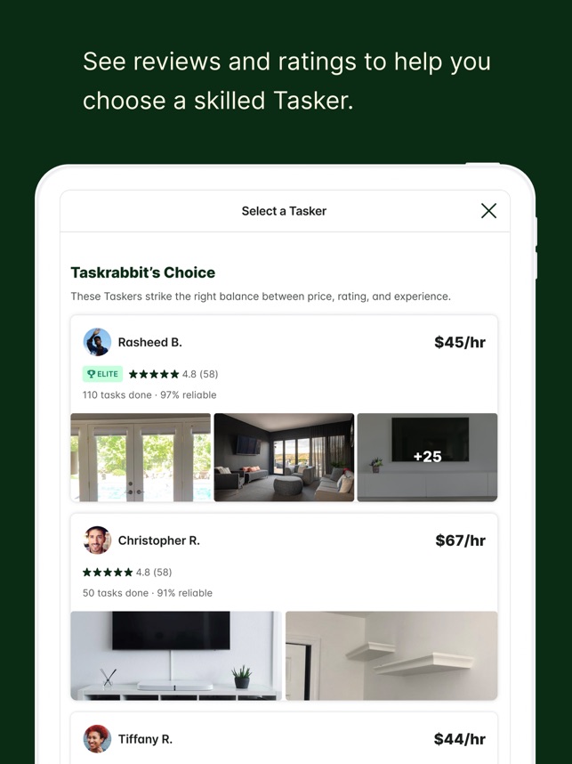 Taskrabbit Handyman more on the App Store