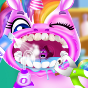 Jogo de Dentista. Unicornio