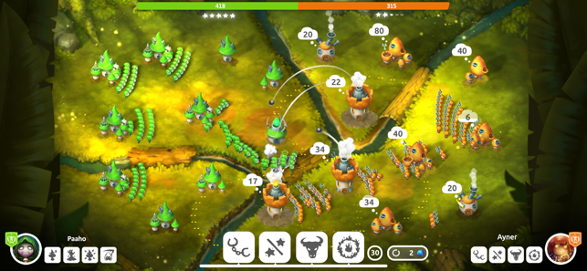 ‎Mushroom Wars 2: RTS Strategy Screenshot