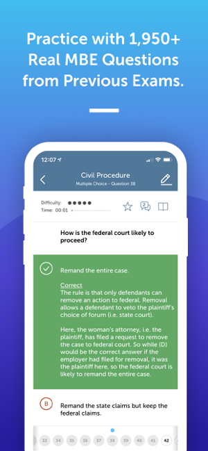 ‎BarMax Bar Exam, MBE & MPRE Screenshot