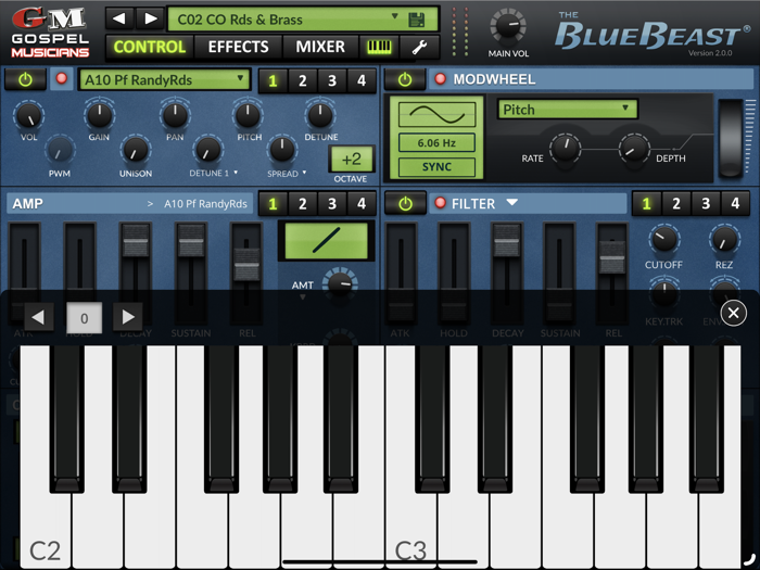 BlueBeast - Yamaha EX5 Library