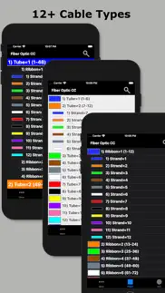 How to cancel & delete fiber optic color code 3