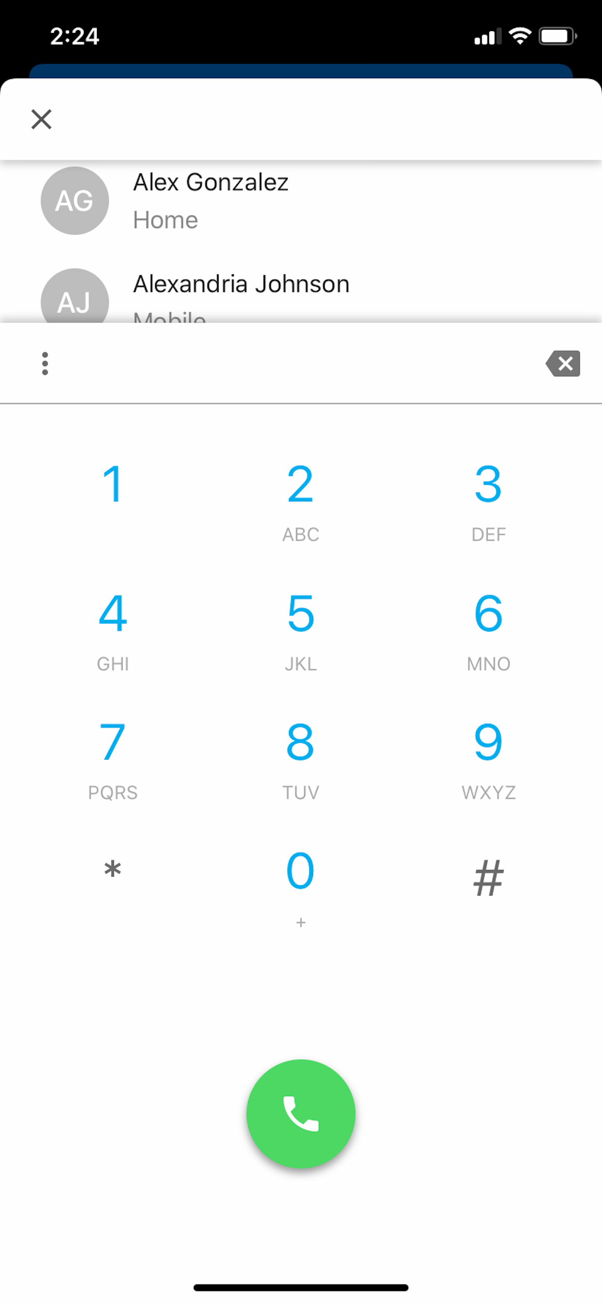 805VoIP Softphone screenshot 4