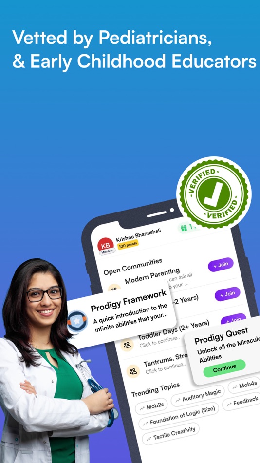 #1. Prodigy Baby - Parenting App (iOS) 由: Raising Superstars