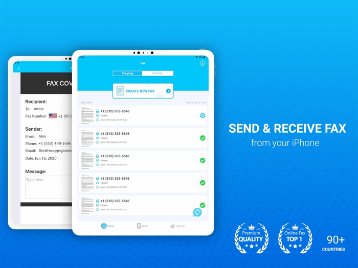 Fax From IPhone Send andReceive