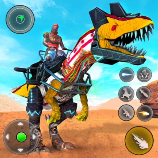 Dino Robot War Transformation iOS App