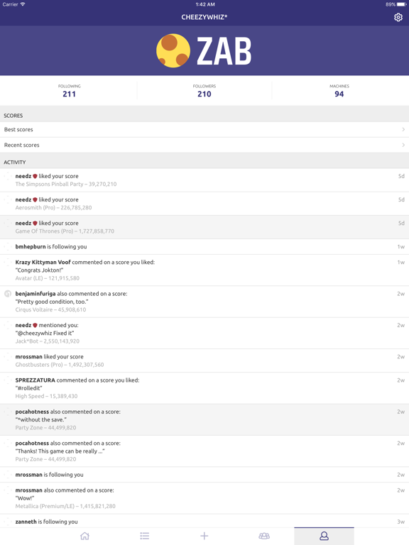 Pindigo iPad screenshot 5 - Social Networking app