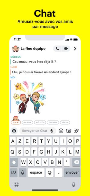 ‎Snapchat Capture d'écran