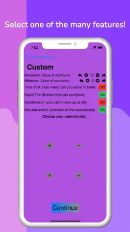 Game screenshot Math Kids - Operations apk