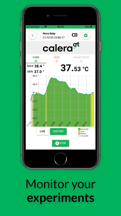 calera - core body temp