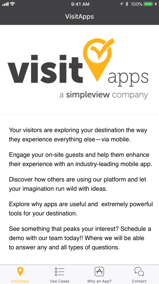 VisitApps Use Cases - 8.0.3 - (iOS)