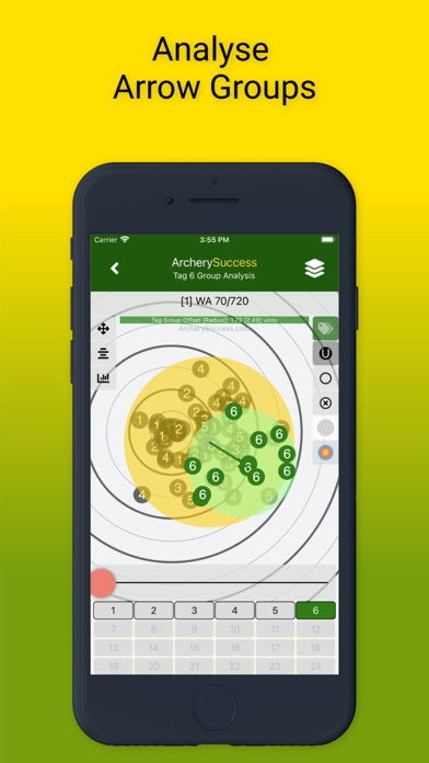 ArcherySuccess - Score & Plot Screenshot