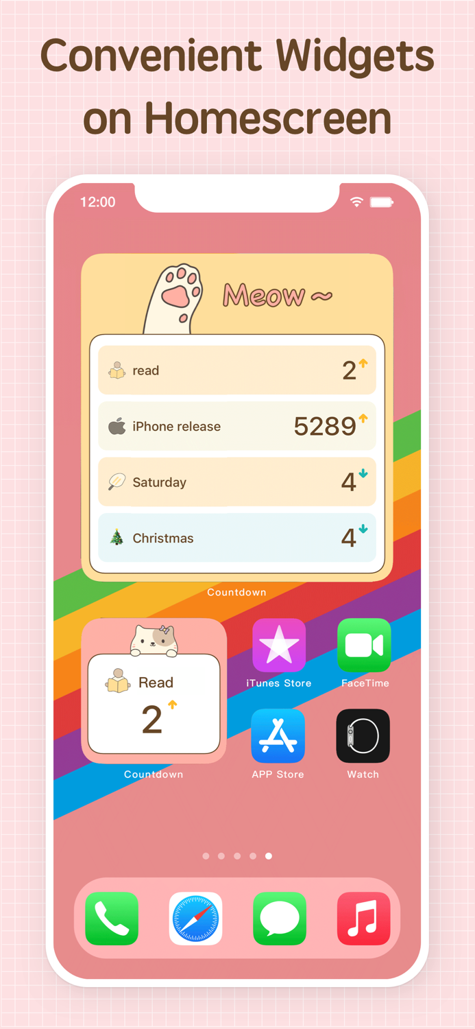 Countdown - cute widget app