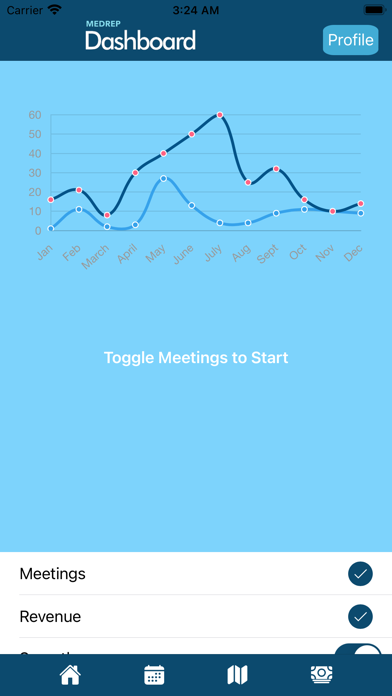 MedRepMeeting Screenshot
