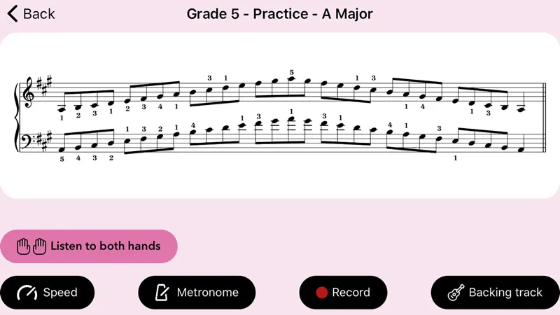 ABRSM Piano Scales Trainer screenshot 2 of 9