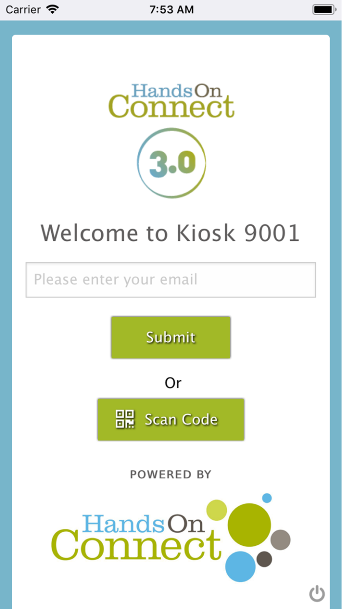 HandsOn Connect Admin Kiosk
