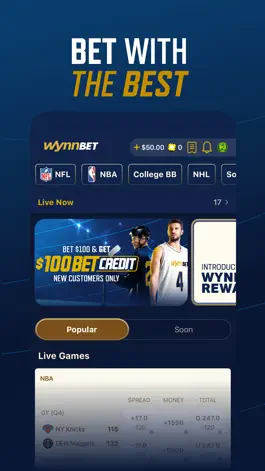 Game screenshot WynnBET: NY Sportsbook apk