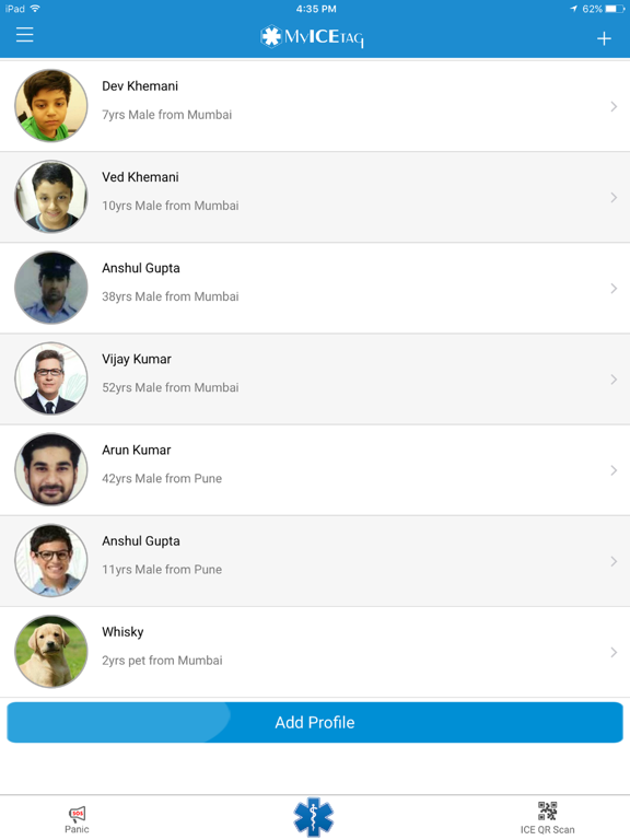 Screenshot #6 pour MyICETag - ICE Medical Profile
