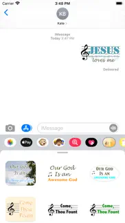 christian music stickers iphone screenshot 3