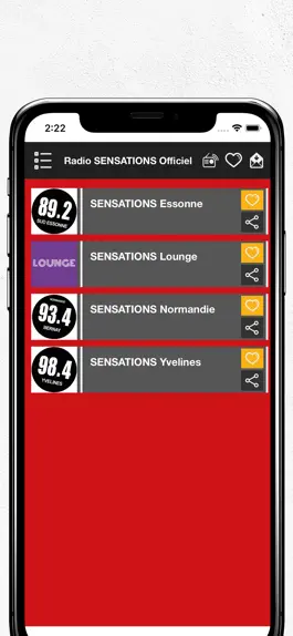 Game screenshot Radio SENSATIONS Officiel hack