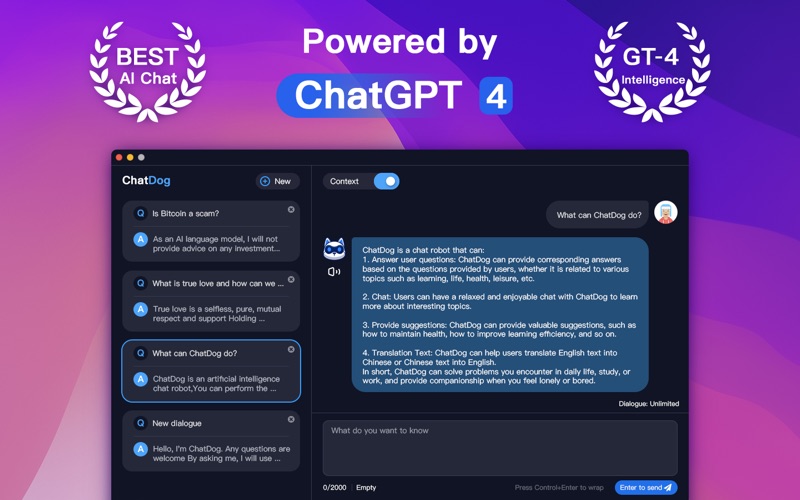 Screenshot #3 pour GPT4 - AI Chat Robot Assistant