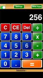 calculator-- iphone screenshot 1