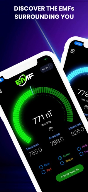 Scanner RF de détecteur de EMF dans l'App Store