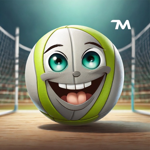 Volleyball Faces Stickers icon