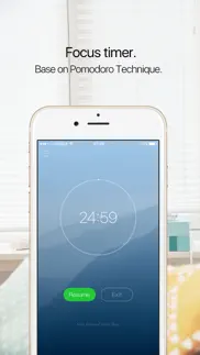tide lite: natural focus timer iphone screenshot 3
