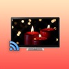 Romantic Candles on TV