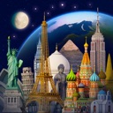 icone Terre 3D - Atlas du Monde