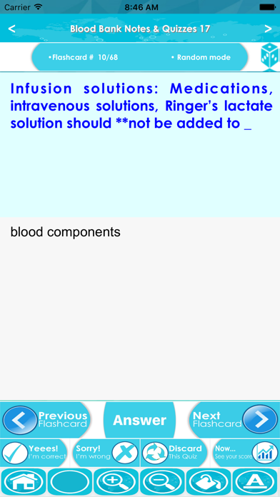 Blood Bank Exam Review & Q&A Screenshot