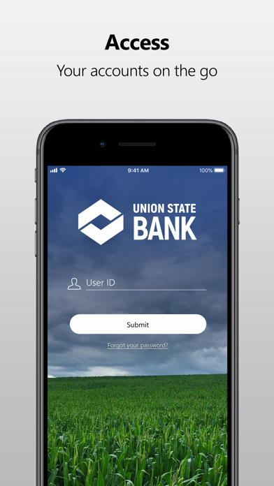 USB Mobile Banking Screenshot