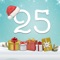 Count down the days until Christmas with a fun snowy countdown