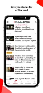 Indian Express News + Epaper screenshot #2 for iPhone