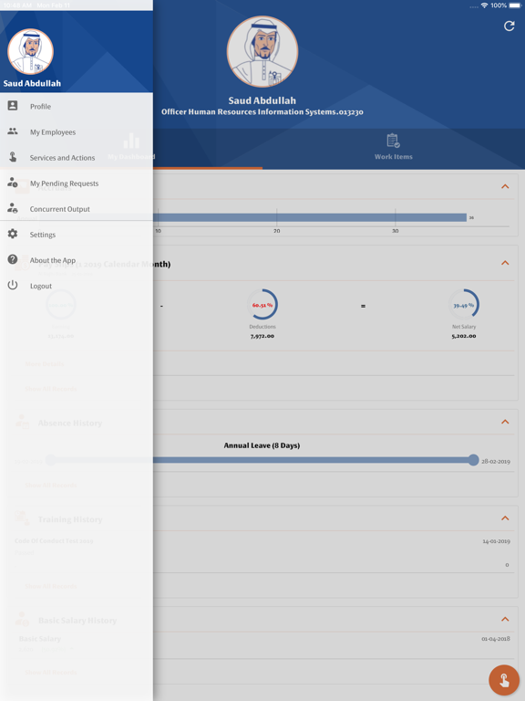 Screenshot #6 pour SAHL App for HR Services