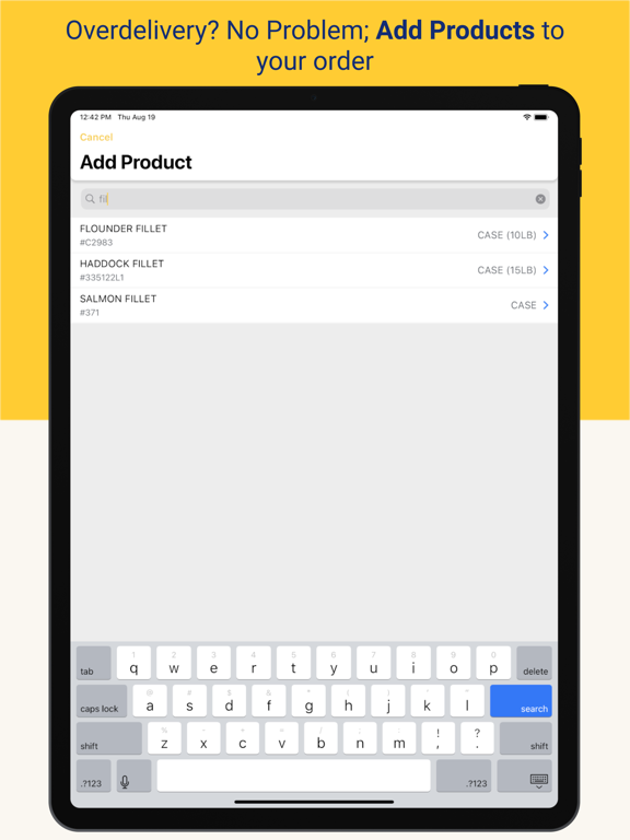 Crunchtime Reconciler iPad screenshot 4 - Business app