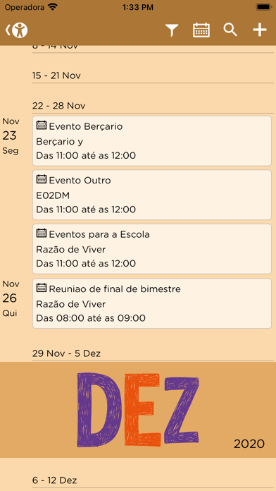 Diário Escola Mestres EF Screenshot